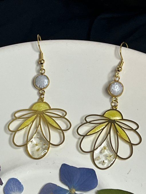 Boucles d'oreilles collection Lotus
