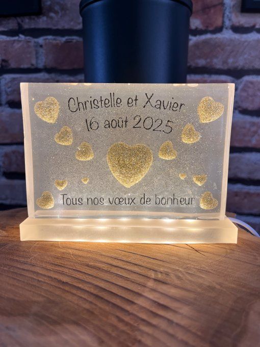 Veilleuse personnalisable
