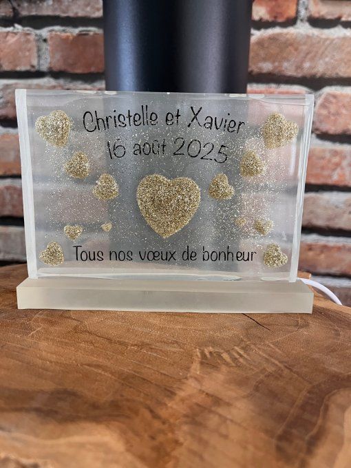 Veilleuse personnalisable