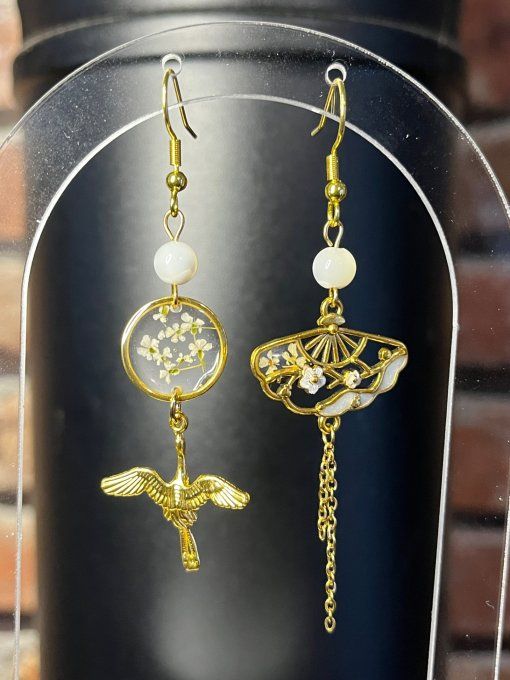 Boucles d'oreilles collection Tokyo