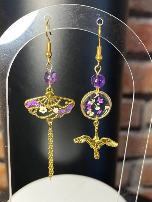 Boucles d'oreilles collection Tokyo