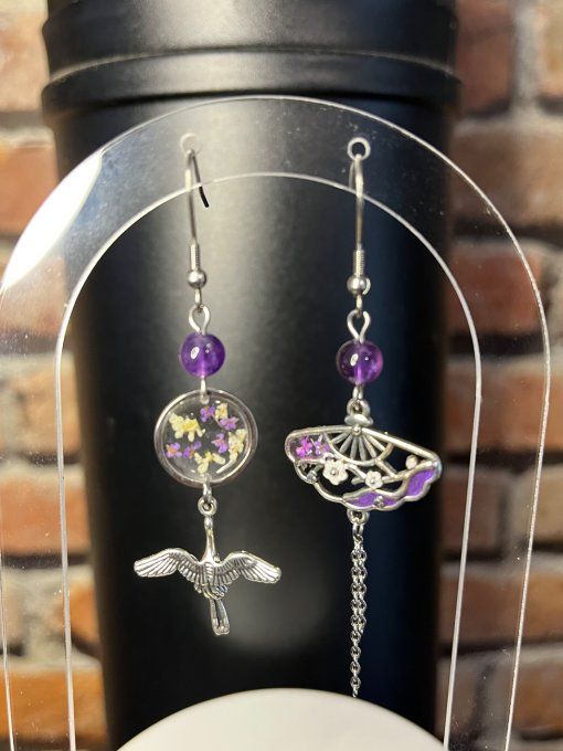 Boucles d'oreilles collection Tokyo