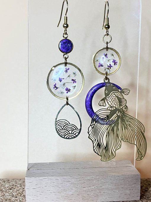 Boucles d'oreilles collection Niigata