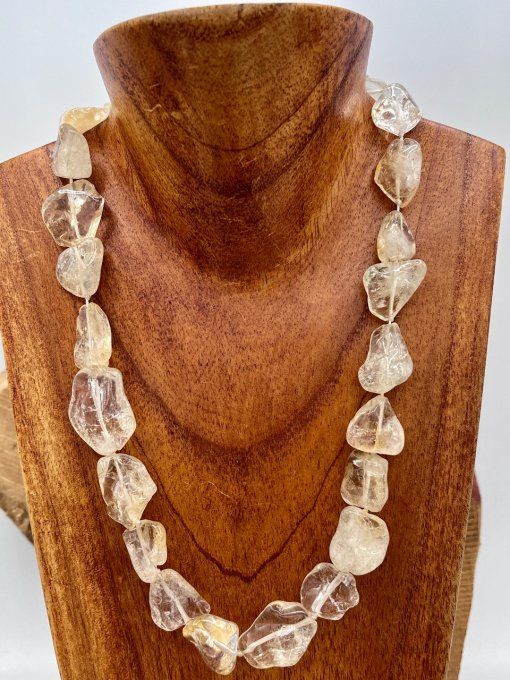 Collier en citrine  