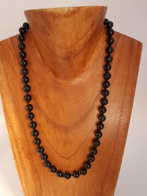 Collier en onyx 