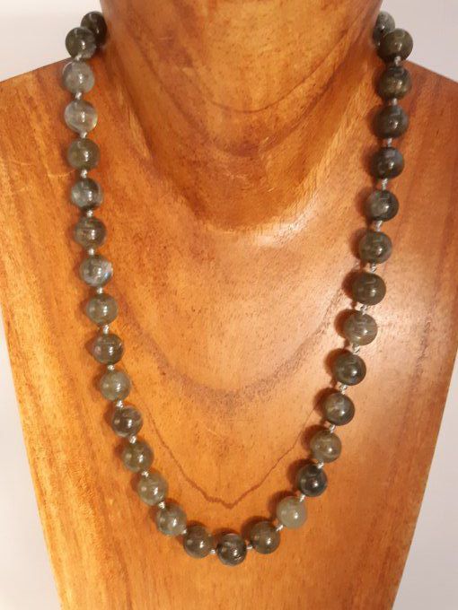 Collier en labradorite