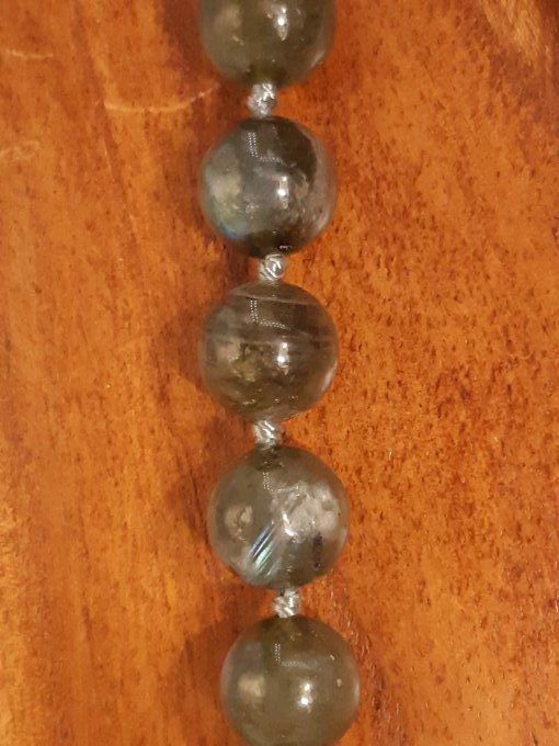 Collier en labradorite