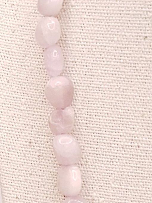 Collier en kunzite