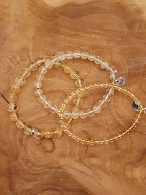 Bracelet en citrine