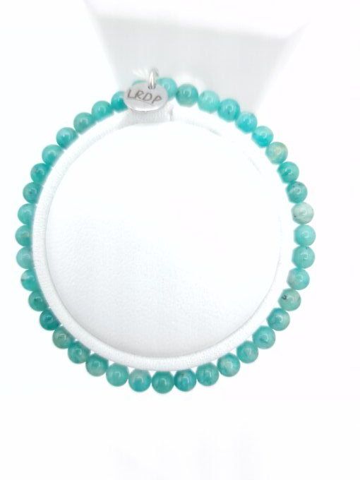 Bracelet en amazonite du Pérou