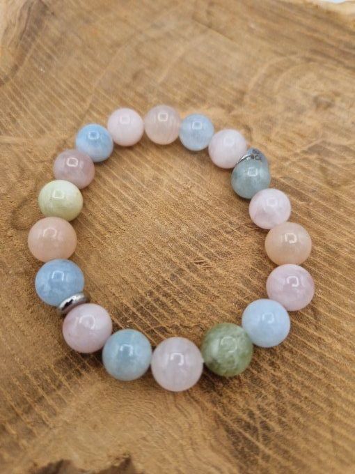 bracelet en morganite