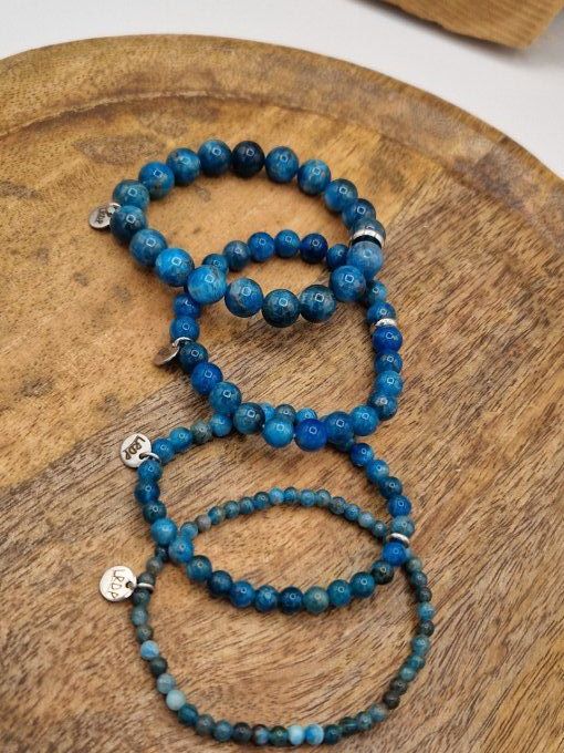 Bracelet en apatite