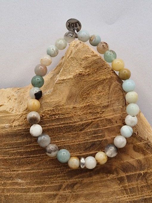 Bracelet en amazonite du Brésil