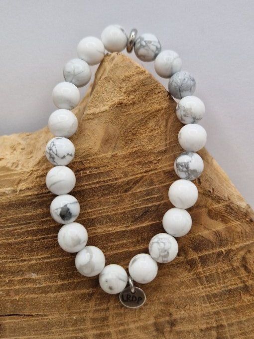 bracelet en howlite