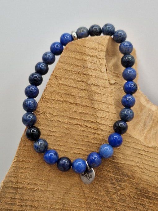 bracelet en dumortiérite