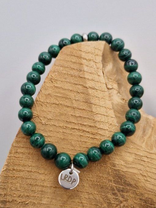 Bracelet en malachite