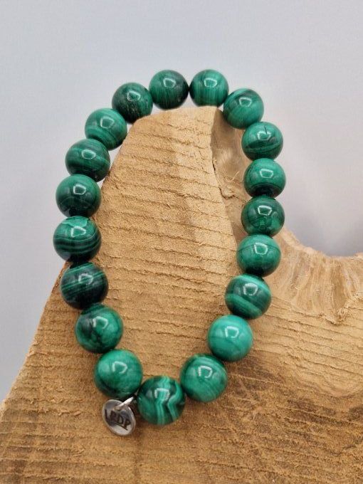 Bracelet en malachite