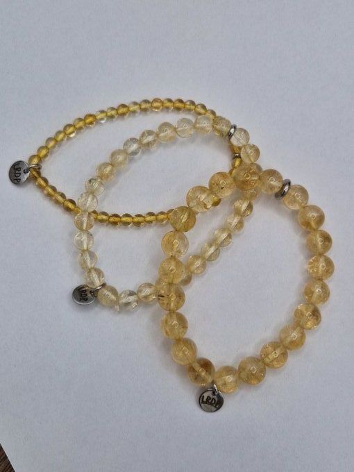 Bracelet en citrine