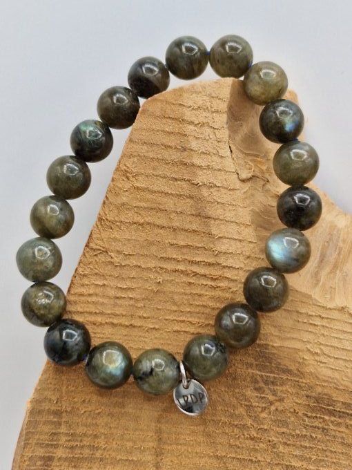 Bracelet en labradorite 