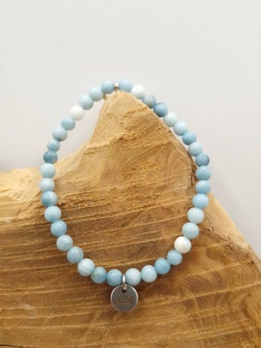 bracelet en larimar