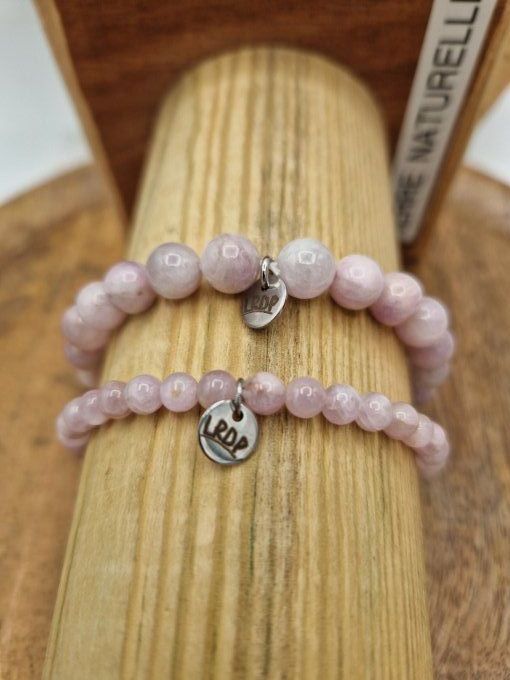 Bracelet en kunzite