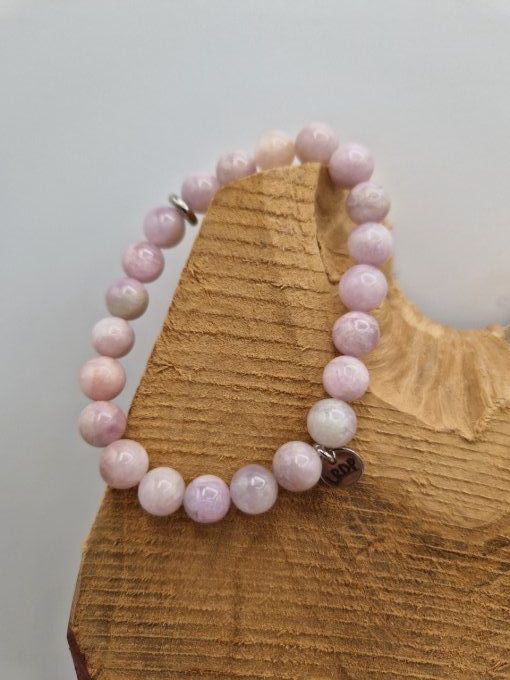 Bracelet en kunzite