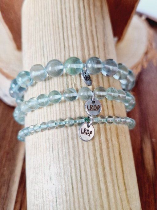 bracelet en fluorite verte