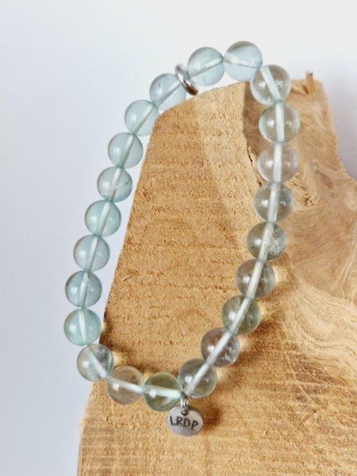 bracelet en fluorite verte