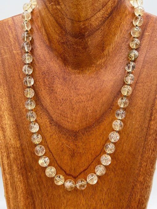 Collier en citrine 