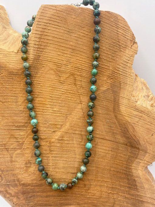 Collier en turquoise d'Afrique 