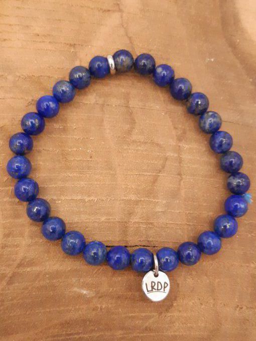 Bracelet en lapis-lazuli